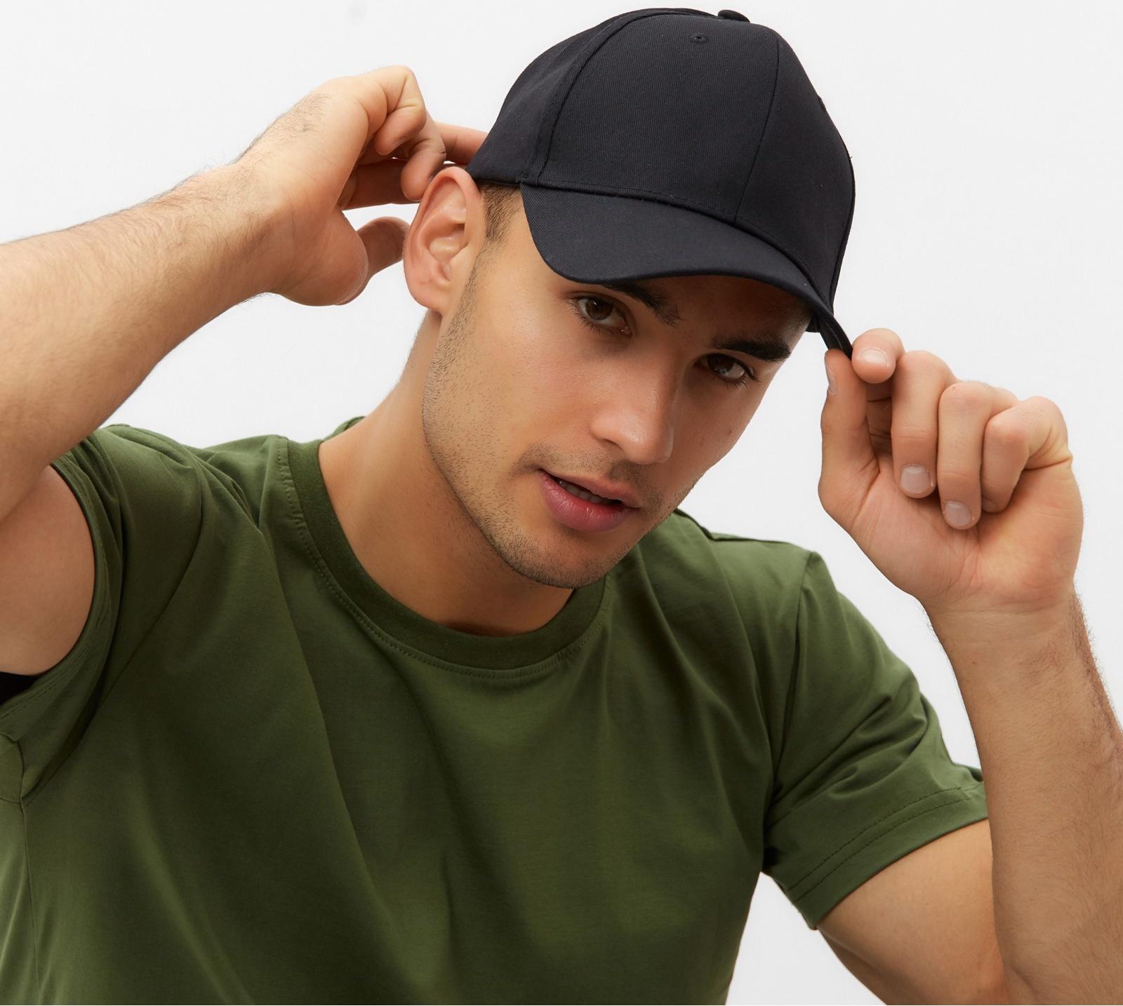 Кепка мужская однотонная MINAKU цвет тёмно-синий, р-р 58