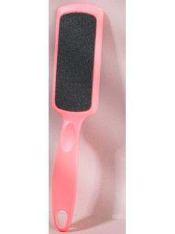 Тёрка для ног 2-х стор наждач прямоуг 20,5*4,5(±0,5)см  зип QF