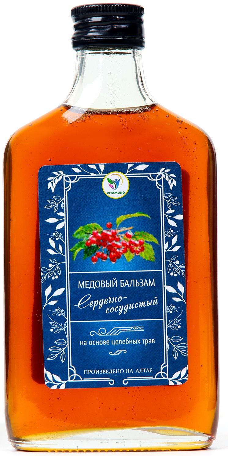 Бальзам медовый безалкогольный Vitamuno Сердечно-сосудистый, 250 мл