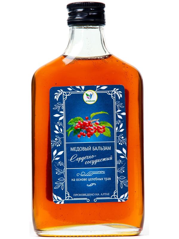 Бальзам медовый безалкогольный Vitamuno Сердечно-сосудистый, 250 мл