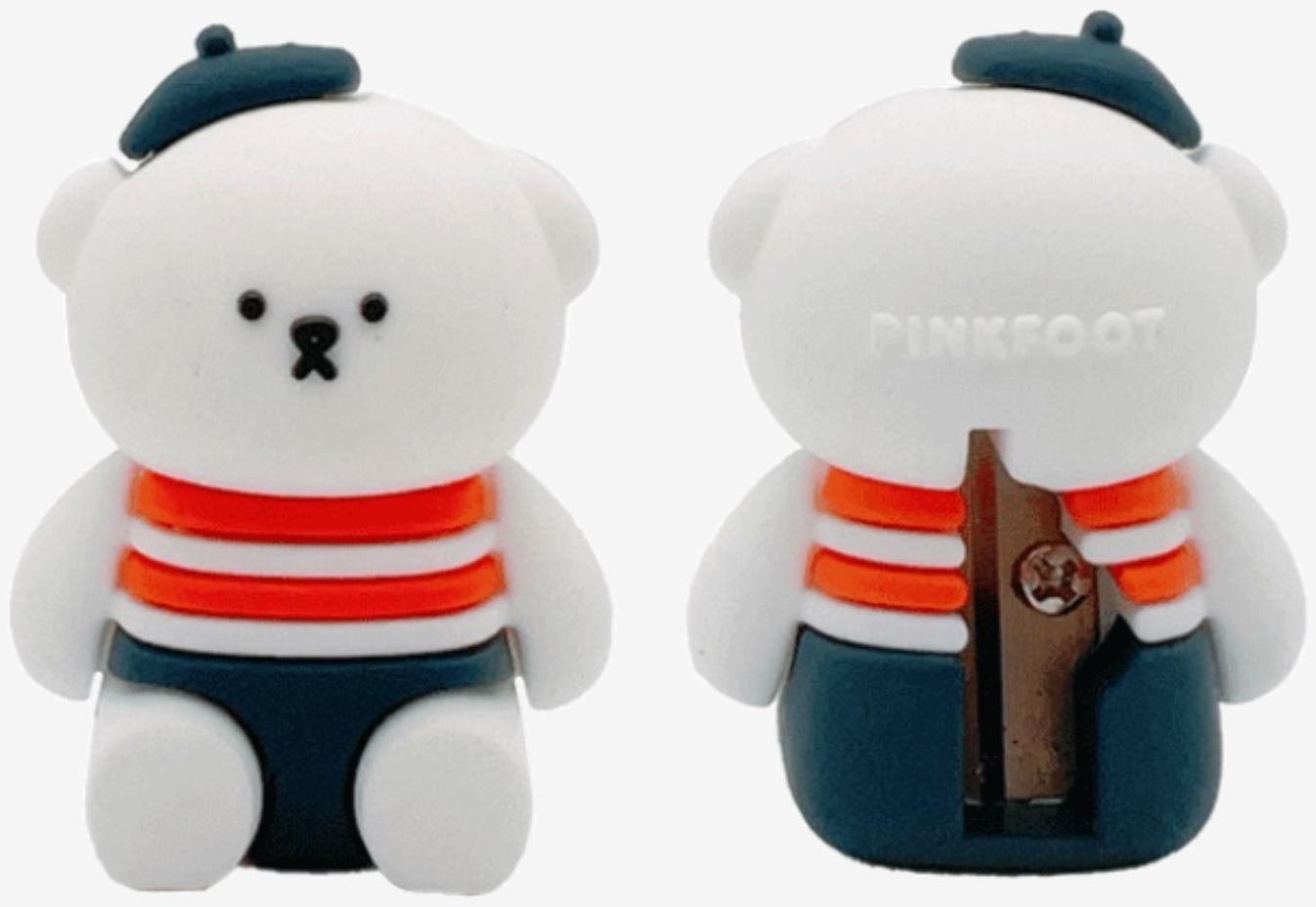 Точилка 1 отверстие deVENTE Teddy Bear с покрытием Soft Touch 8031404