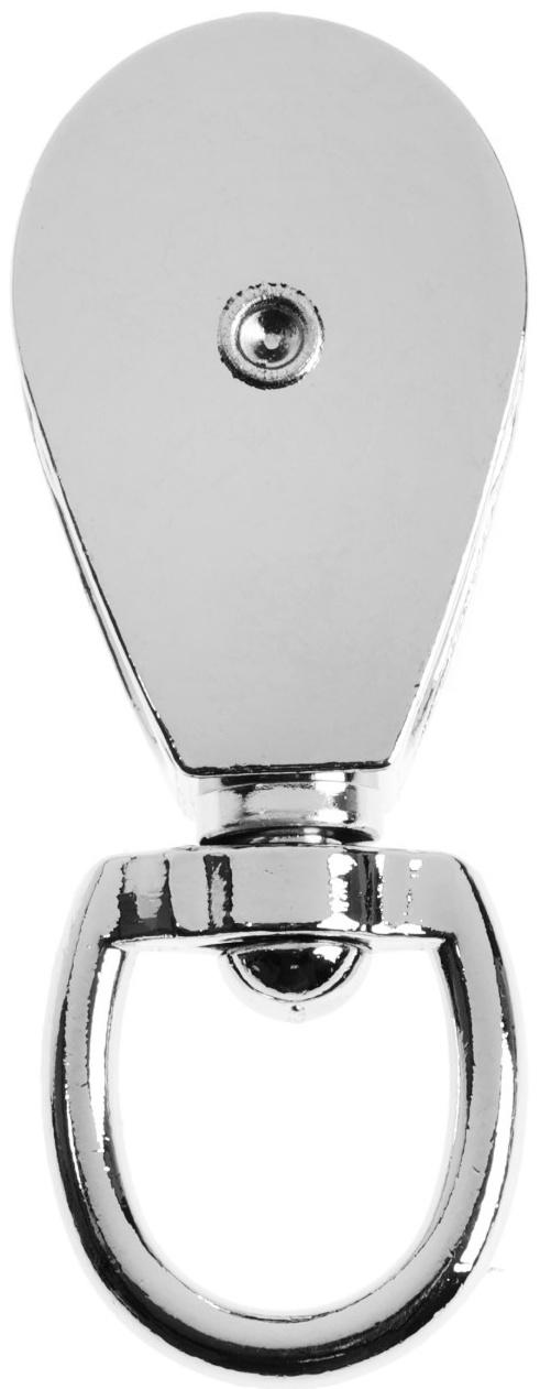 Блок одинарный с металлическим шкивом 30 мм, трос 8 мм, 1 шт