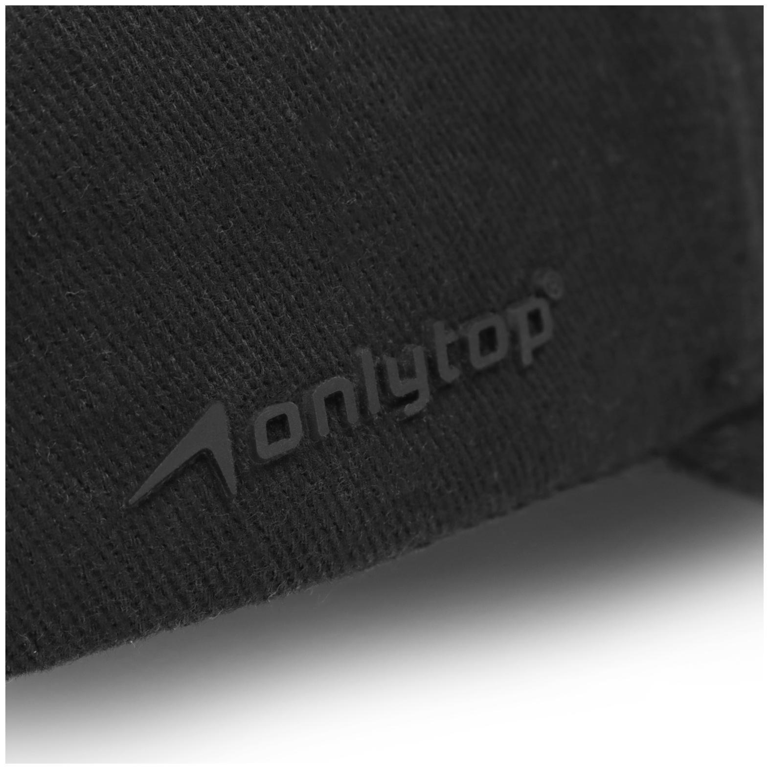 Кепка ONLYTOP «Роскосмос», р. 56-58, цвет чёрный