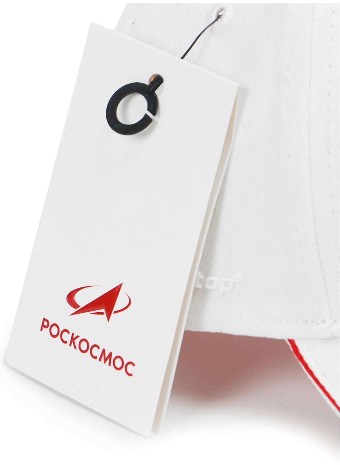 Кепка ONLYTOP «Роскосмос», р. 56-58, цвет белый