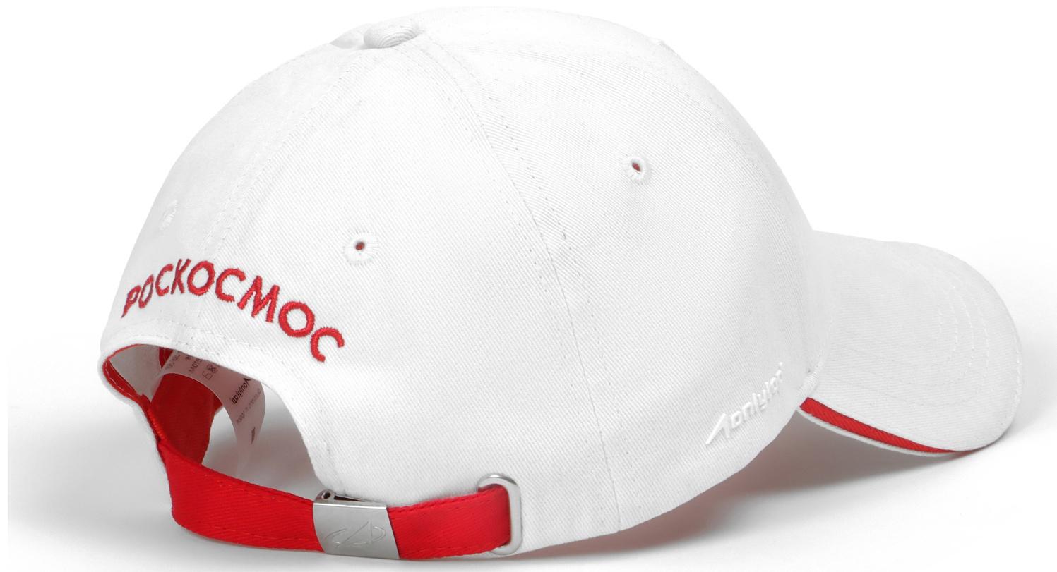 Кепка ONLYTOP «Роскосмос», р. 56-58, цвет белый