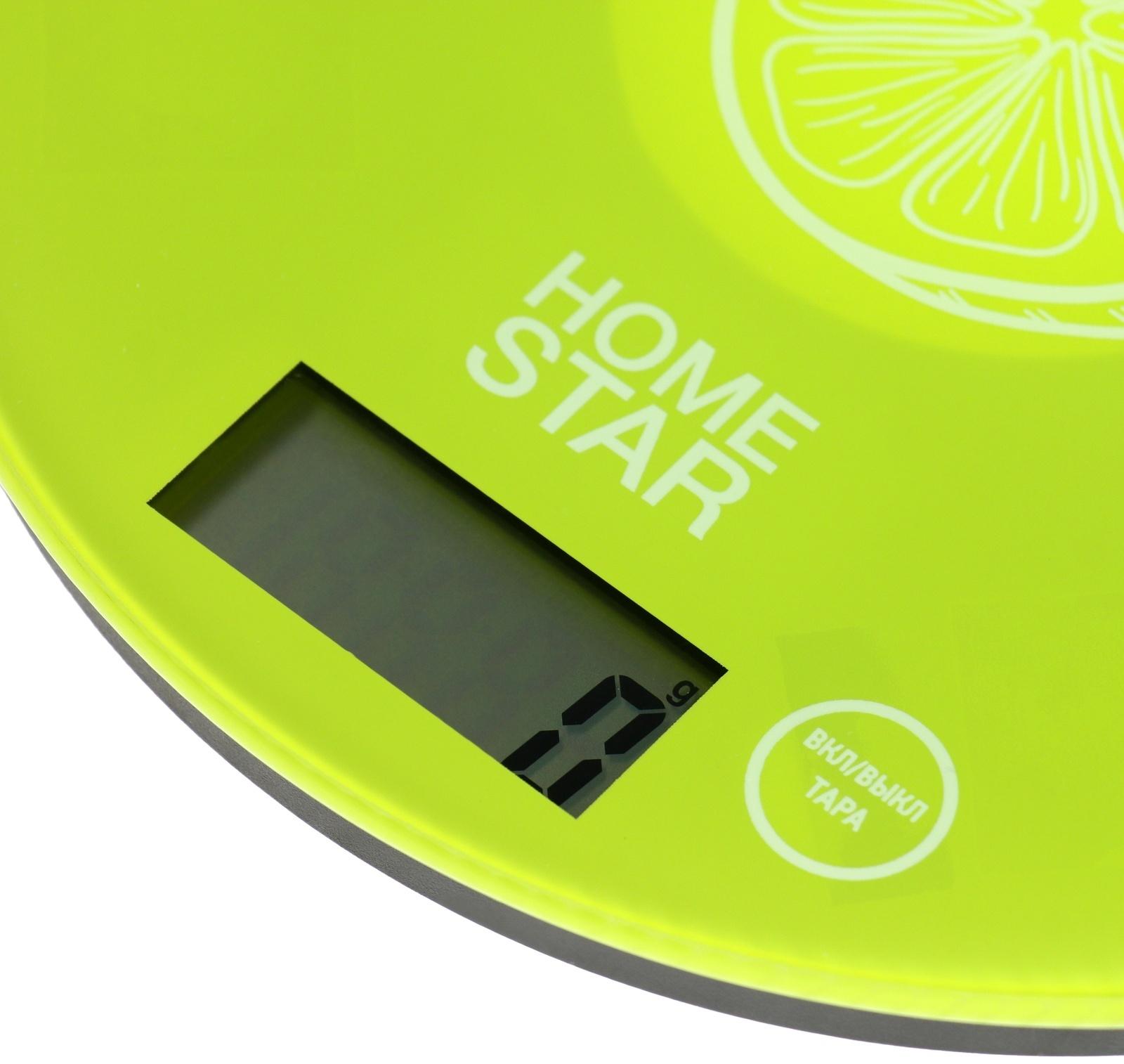 Весы кухонные HOMESTAR HS-3007S, электронные, до 7 кг, картинка 