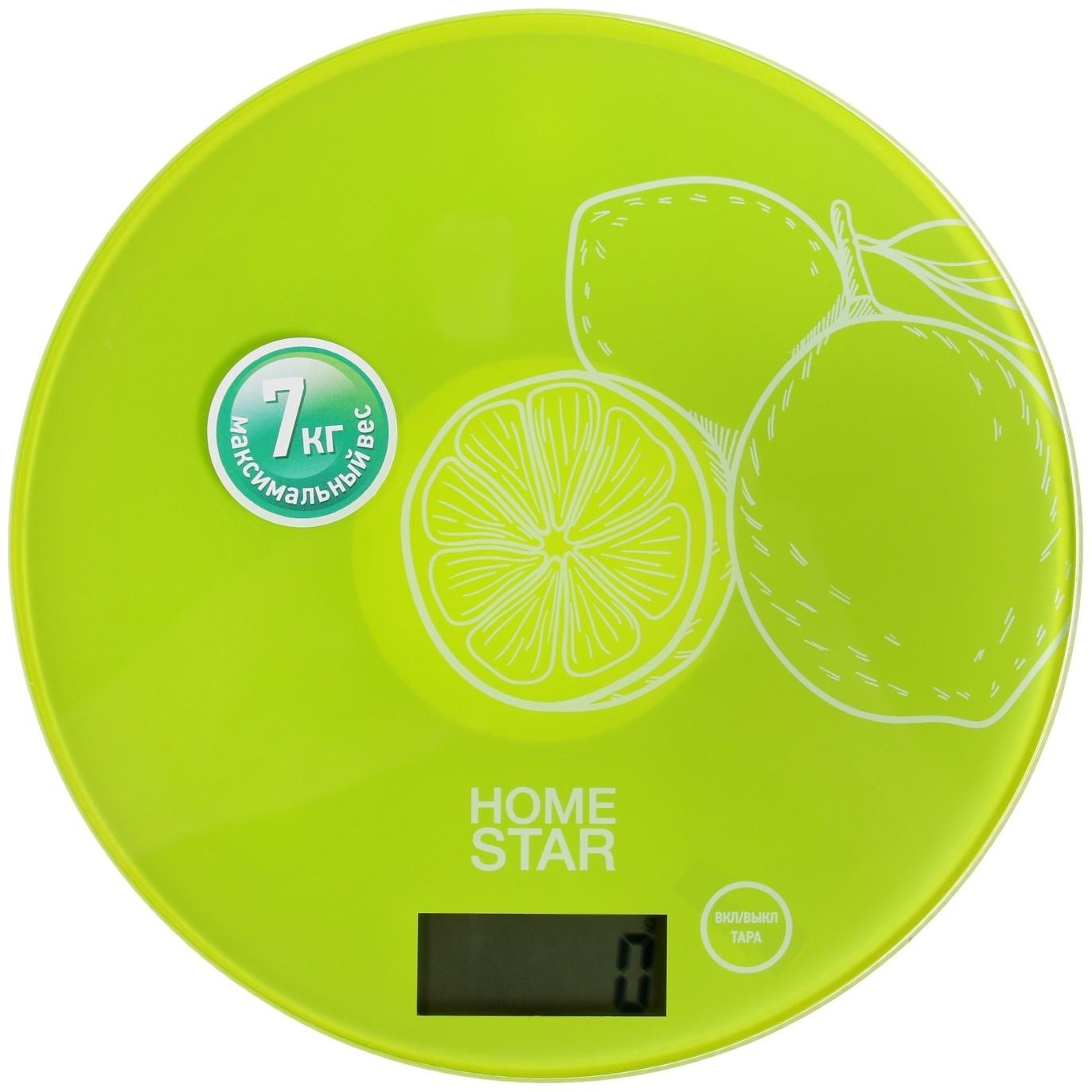 Весы кухонные HOMESTAR HS-3007S, электронные, до 7 кг, картинка 