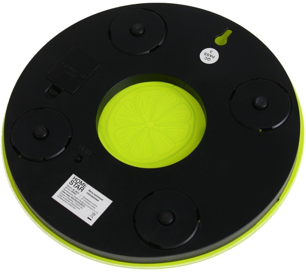 Весы кухонные HOMESTAR HS-3007S, электронные, до 7 кг, картинка 