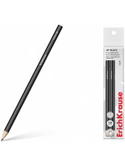Набор чернографитных карандашей 4 штуки HB ErichKrause 