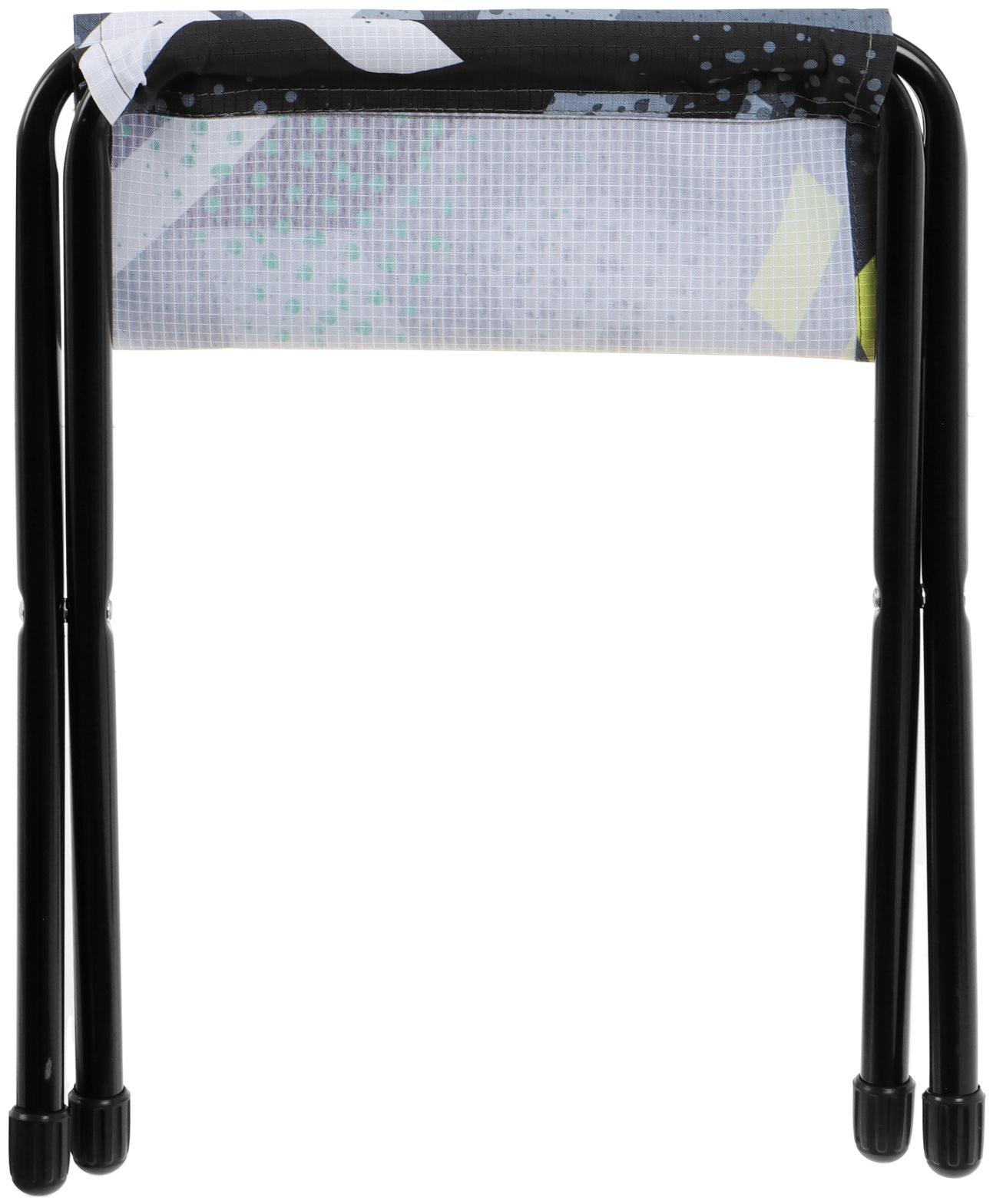 Стул складной дачный (ДС/КЗ коллаж зеленый)