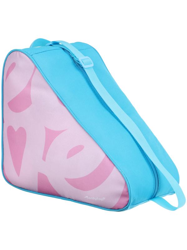 Сумка детская для коньков и роликов ONLYTOP Love, 31х28х20 см