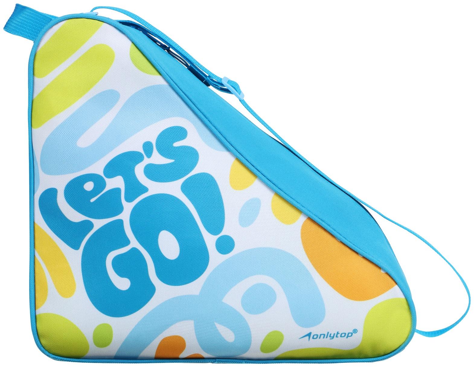 Сумка детская для коньков и роликов ONLYTOP Let's go, 31х28х20 см
