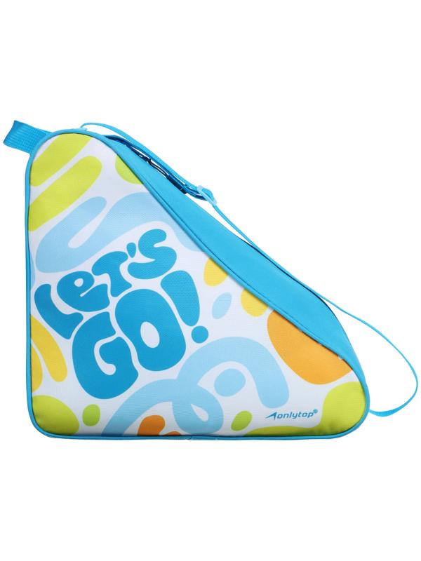 Сумка детская для коньков и роликов ONLYTOP Let's go, 31х28х20 см