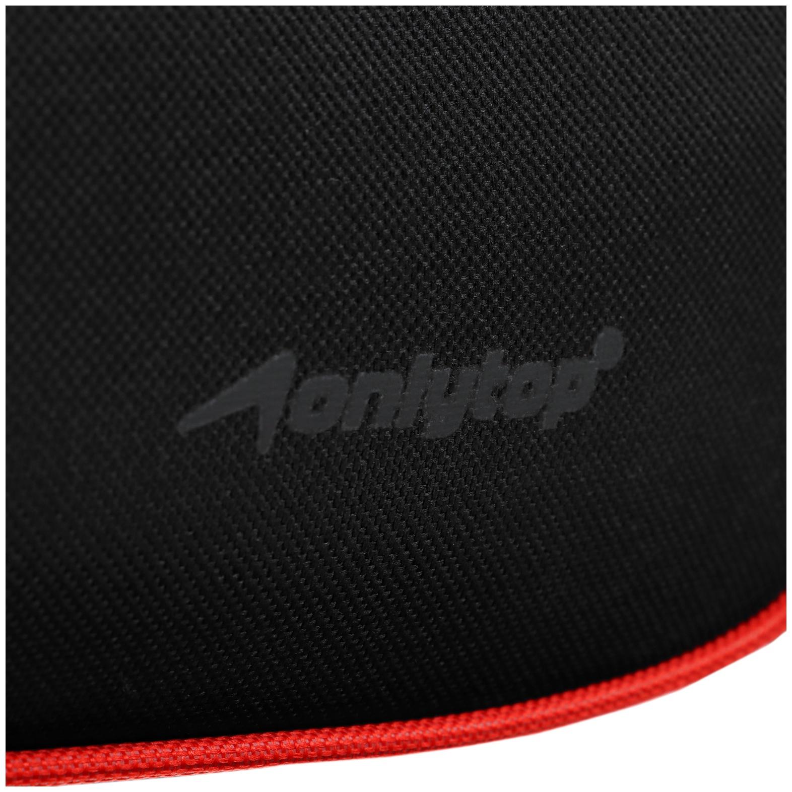 Сумка для коньков и роликов ONLYTOP Impulse, 42х38х20 см, цвет чёрный