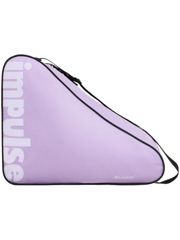 Сумка для коньков и роликов Impulse ONLYTOP, 40х32х20 см, цвет сиреневый