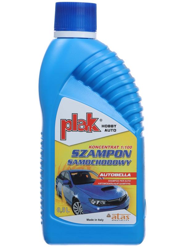 Автошампунь для ручной мойки Plak Autobella, 500 мл