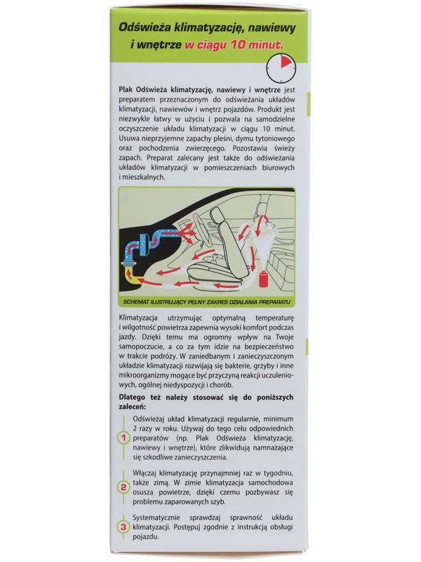 Очиститель кондиционера Plak AIRCLIM, Лимон, 150 мл