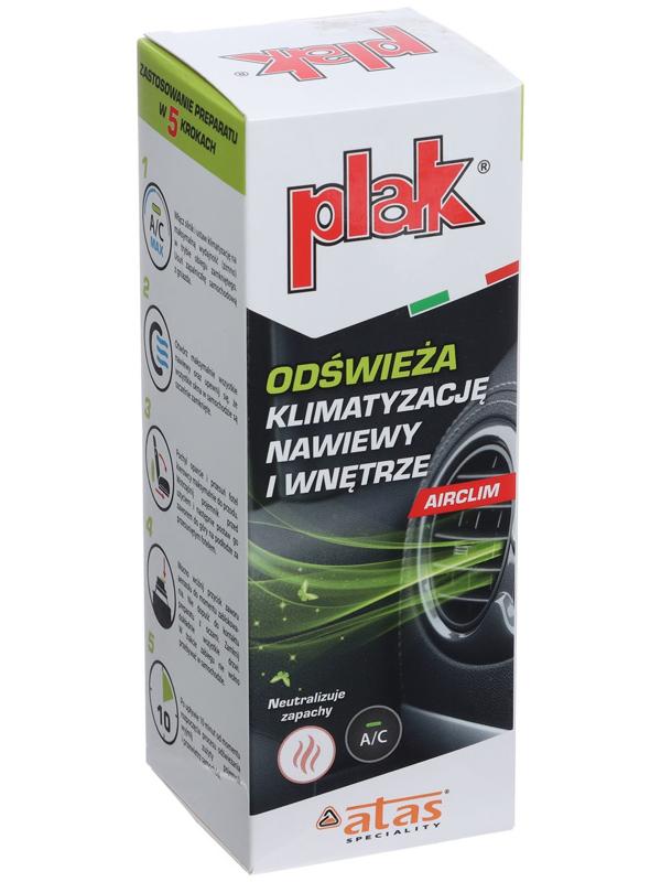 Очиститель кондиционера Plak AIRCLIM, Лимон, 150 мл