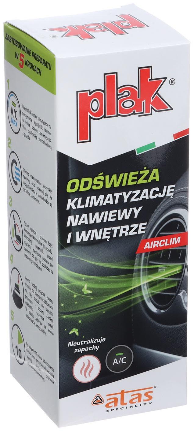 Очиститель кондиционера Plak AIRCLIM, Мята, 150 мл