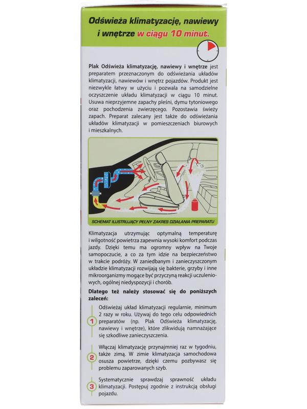 Очиститель кондиционера Plak AIRCLIM, Мята, 150 мл