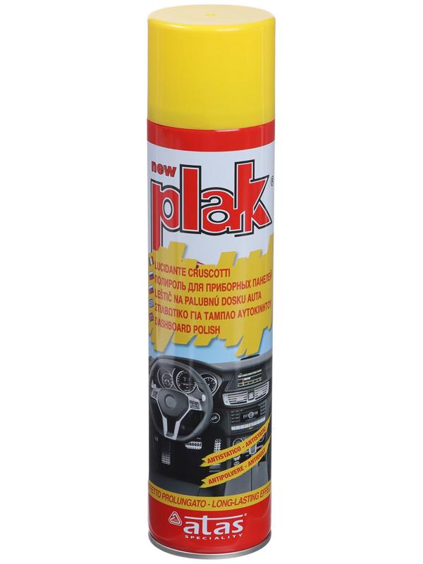 Полироль пластика Plak Лимон, аэрозоль, 400 мл