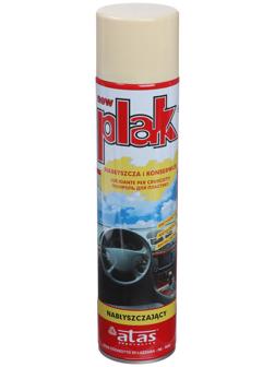 Полироль пластика Plak Ваниль, аэрозоль, 600 мл