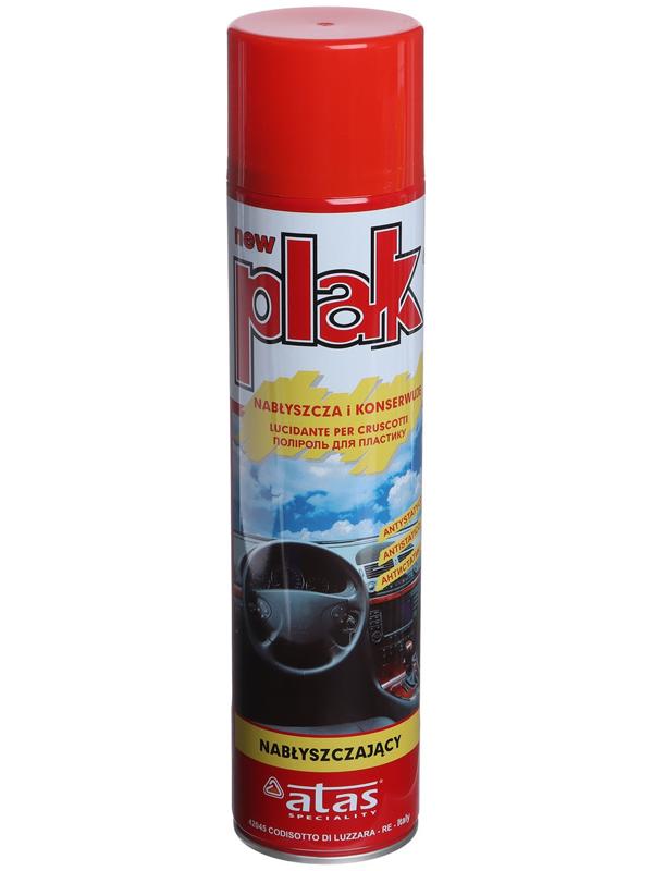 Полироль пластика Plak Клубника, аэрозоль, 600 мл