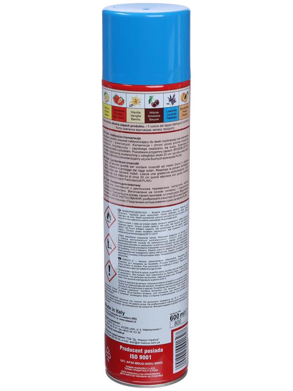 Полироль пластика Plak Лаванда, аэрозоль, 600 мл