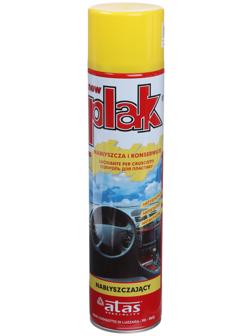 Полироль пластика Plak Лимон, аэрозоль, 600 мл