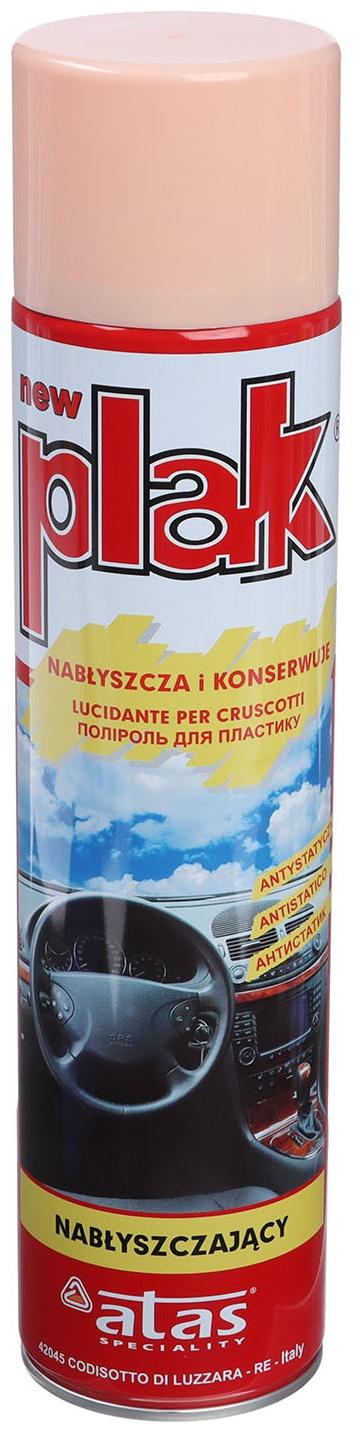 Полироль пластика Plak Персик, аэрозоль, 600 мл