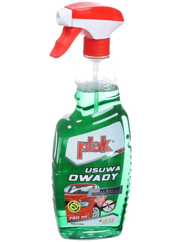 Очиститель кузова от насекомых и гудрона Plak NETINS, триггер, 750 мл