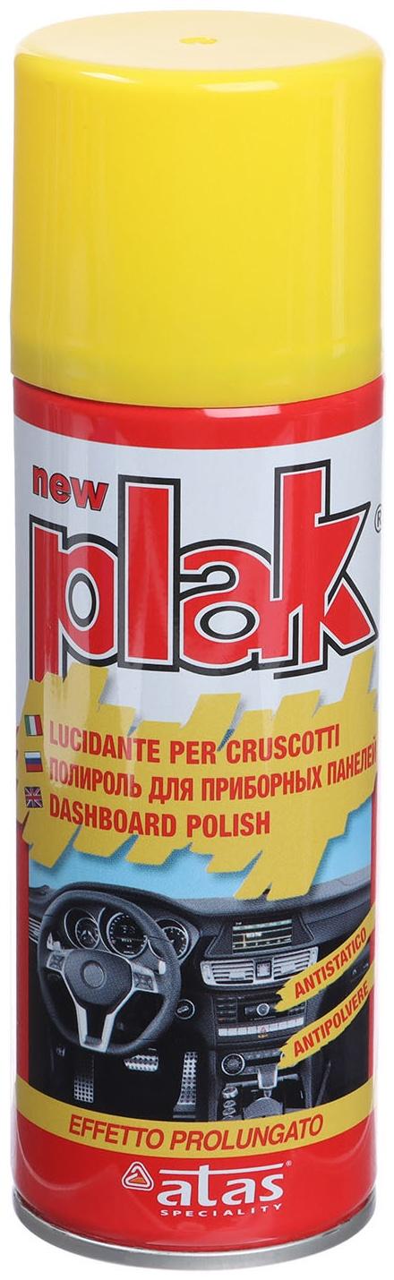 Полироль пластика Plak Лимон, аэрозоль, 200 мл