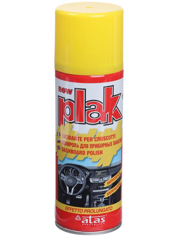 Полироль пластика Plak Лимон, аэрозоль, 200 мл