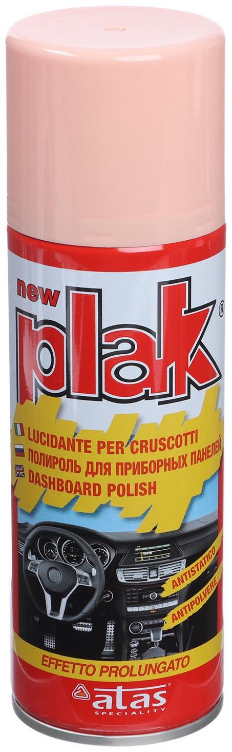 Полироль пластика Plak Персик, аэрозоль, 200 мл
