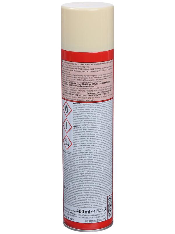 Полироль пластика Plak Ваниль, аэрозоль, 400 мл