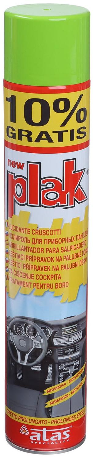 Полироль пластика Plak Зеленые холмы, аэрозоль, 750 мл