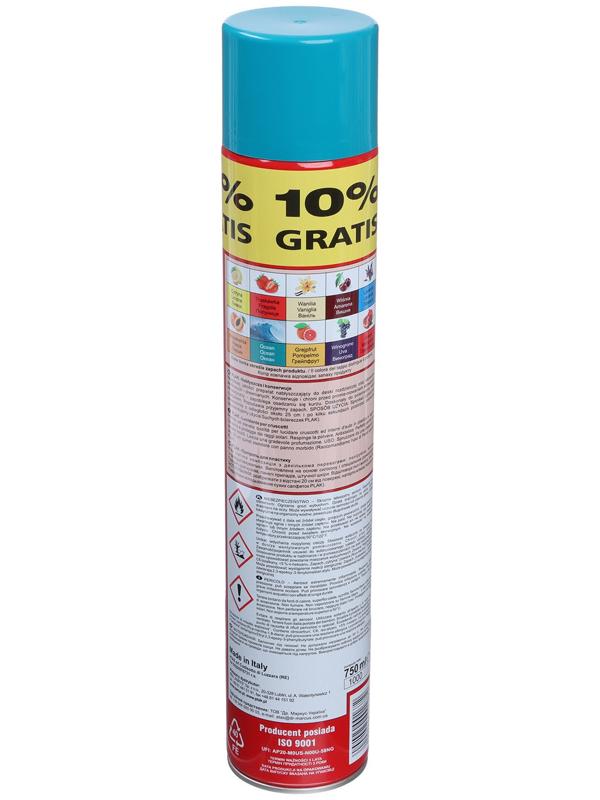 Полироль пластика Plak Океан, аэрозоль, 750 мл