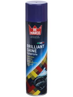 Полироль пластика RE MARCO BRILLIANT SHINE, Мускат, аэрозоль, 400 мл