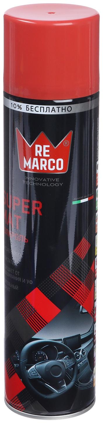Полироль пластика RE MARCO SUPER MAT, Red Fruit, матовый, аэрозоль,  400 мл