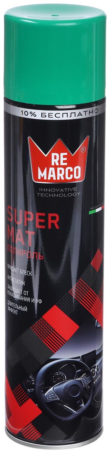 Полироль пластика RE MARCO SUPER MAT, Арбуз, матовый, аэрозоль, 400 мл