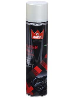Полироль пластика RE MARCO SUPER MAT, Французский парфюм, матовый, аэрозоль, 400 мл