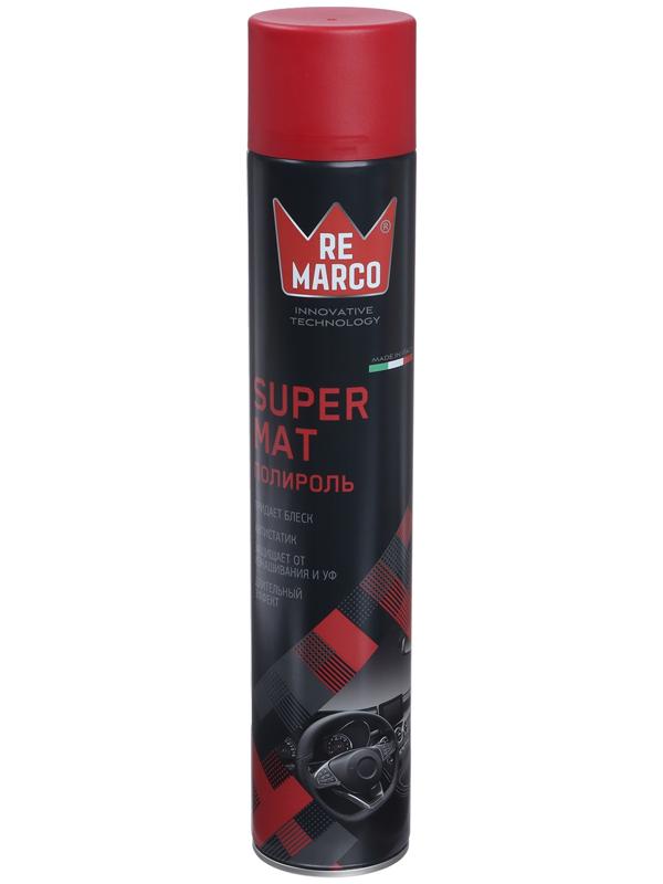 Полироль пластика RE MARCO SUPER MAT, Вишня, матовый, аэрозоль, 750 мл