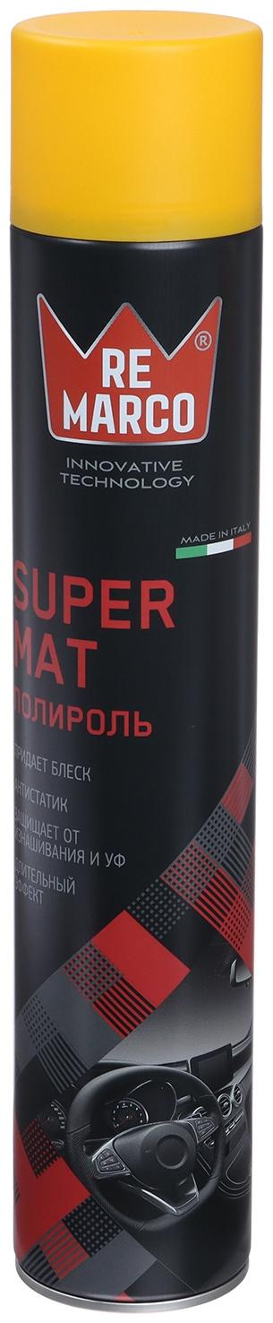 Полироль пластика RE MARCO SUPER MAT, Персик, матовый, аэрозоль, 750 мл