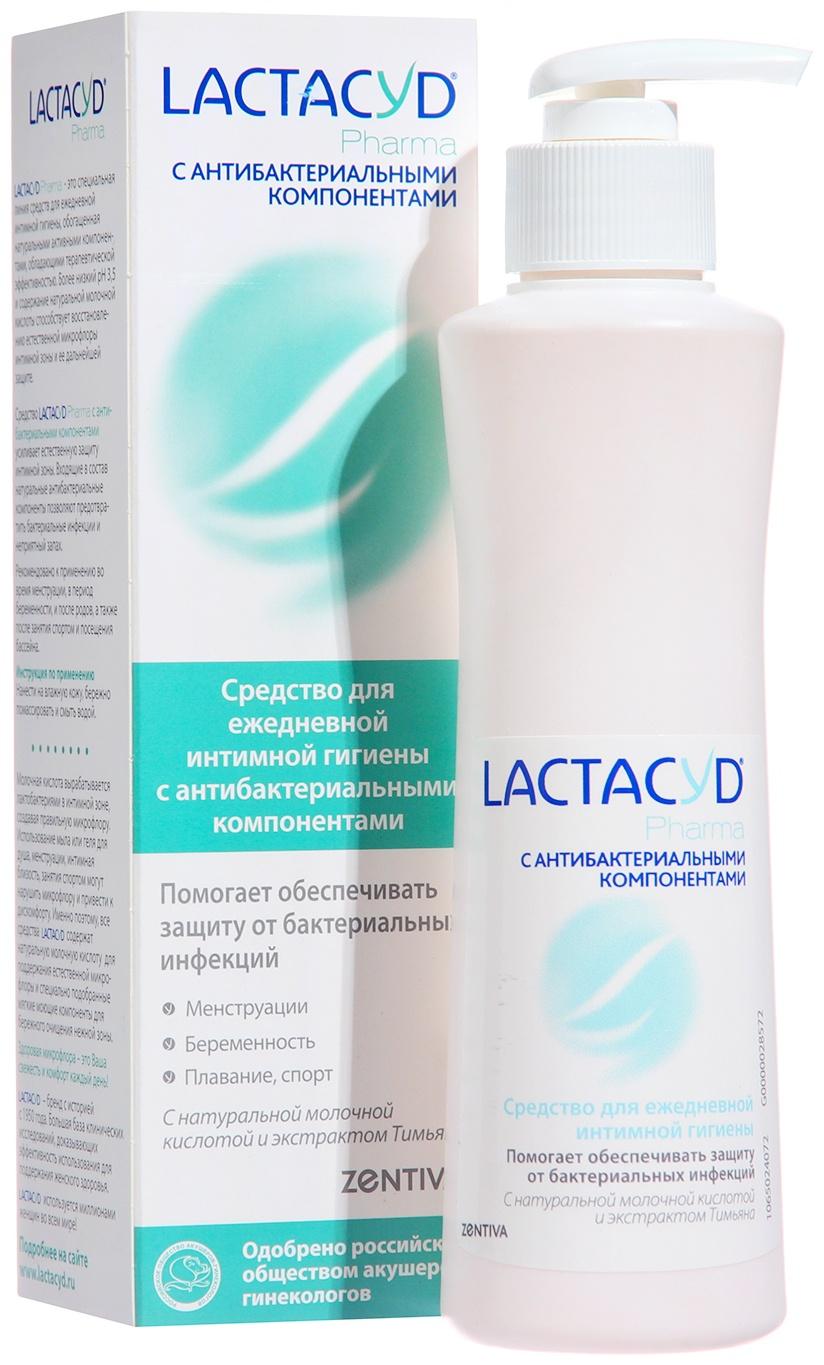Средство для интимной гигиены Лактацид Фарма c экстрактом Тимьяна, 250 мл