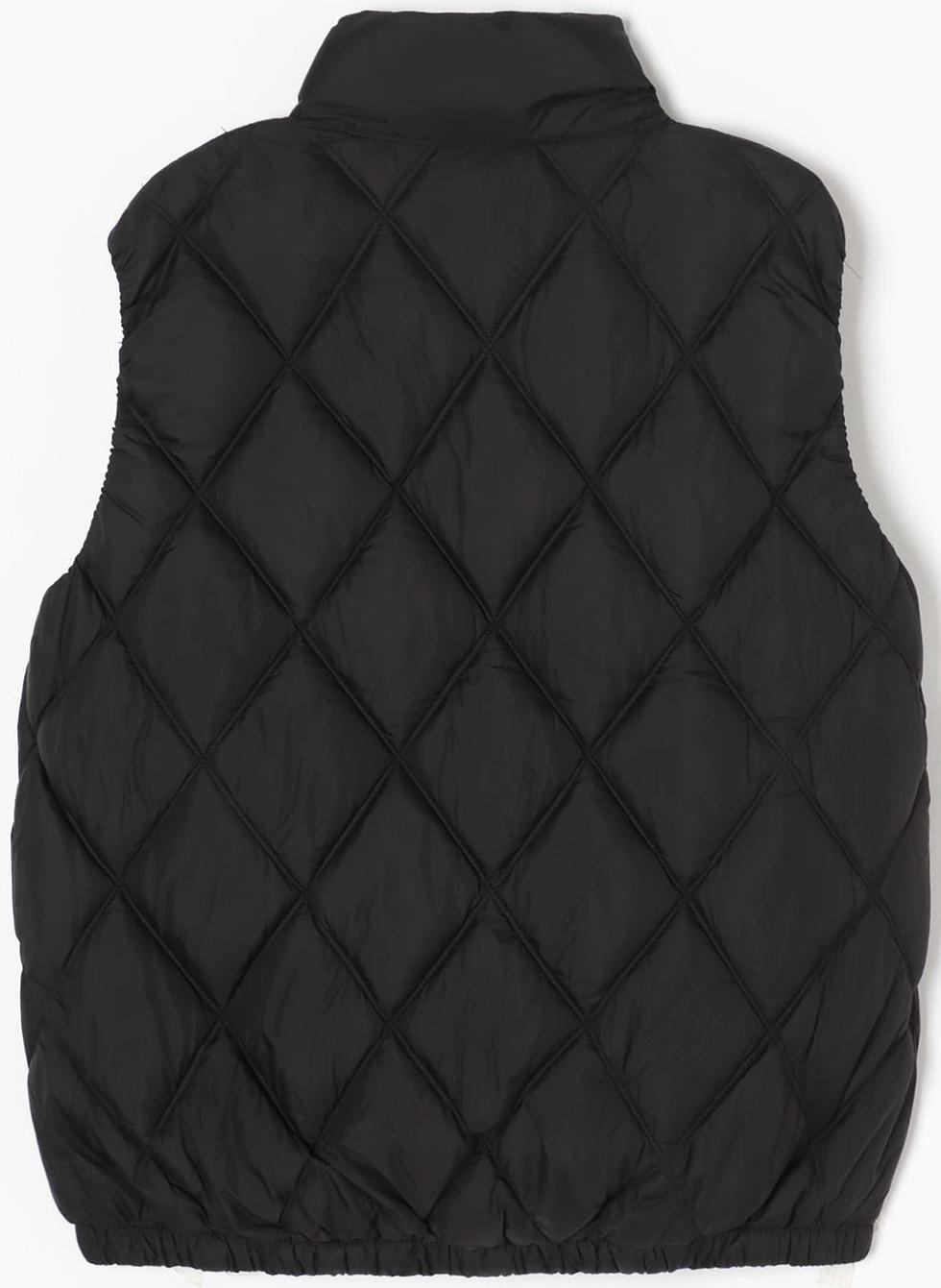 Жилет женский на молнии Collorista, цвет черный, р-р 48