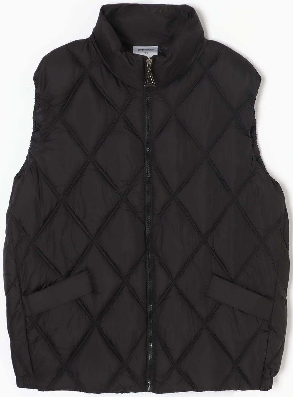 Жилет женский на молнии Collorista, цвет черный, р-р 48