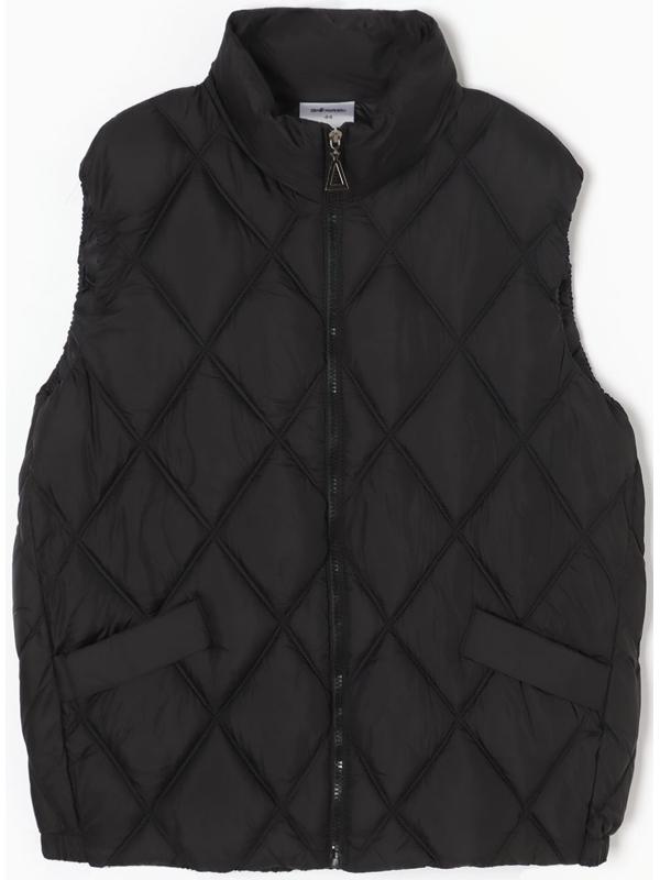 Жилет женский на молнии Collorista, цвет черный, р-р 48