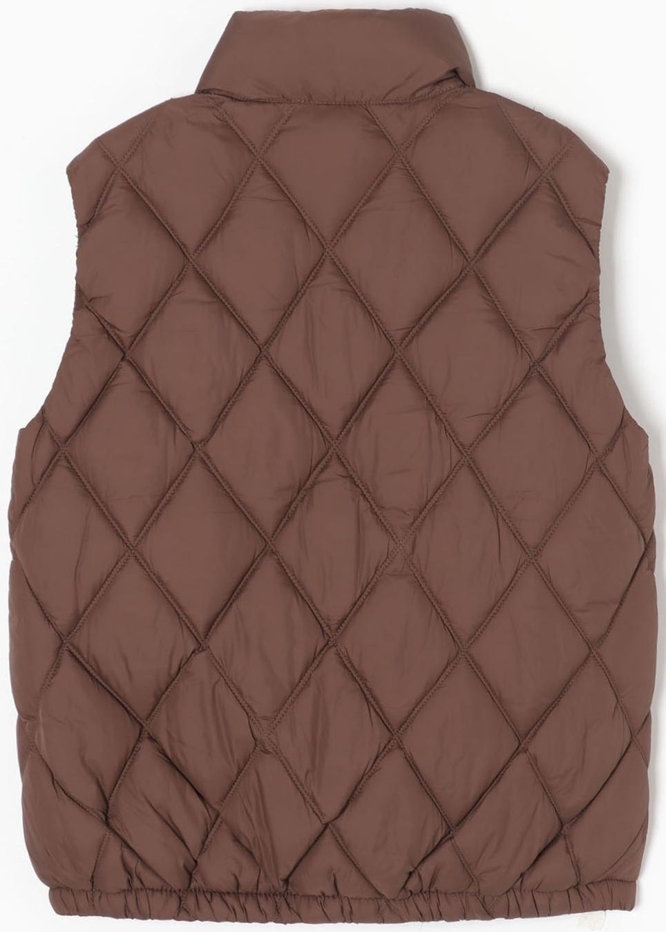 Жилет женский на молнии Collorista, цвет кофейный, р-р 42