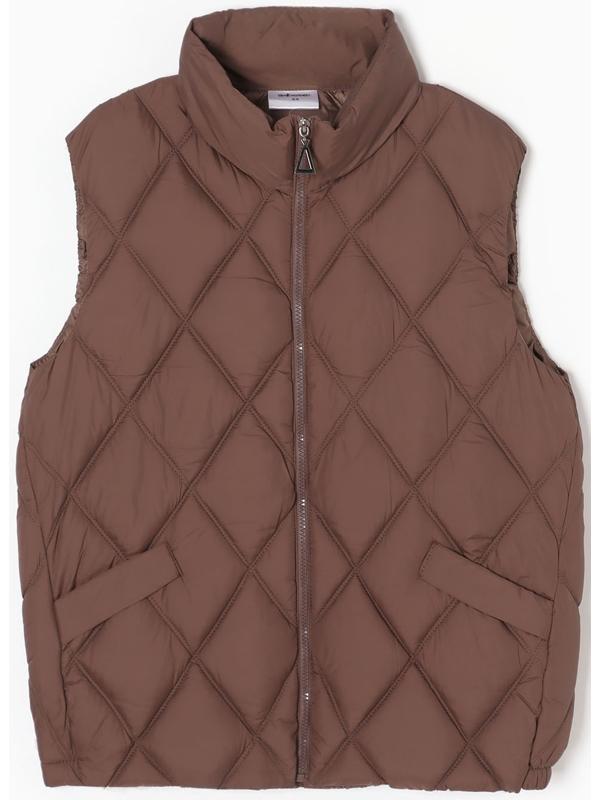 Жилет женский на молнии Collorista, цвет кофейный, р-р 42