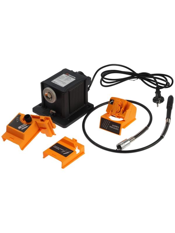 Станок заточной Вихрь СЗМ-100ГВ, с гибким валом, 100 Вт, 6500 об/мин, сверла d=3-10 мм